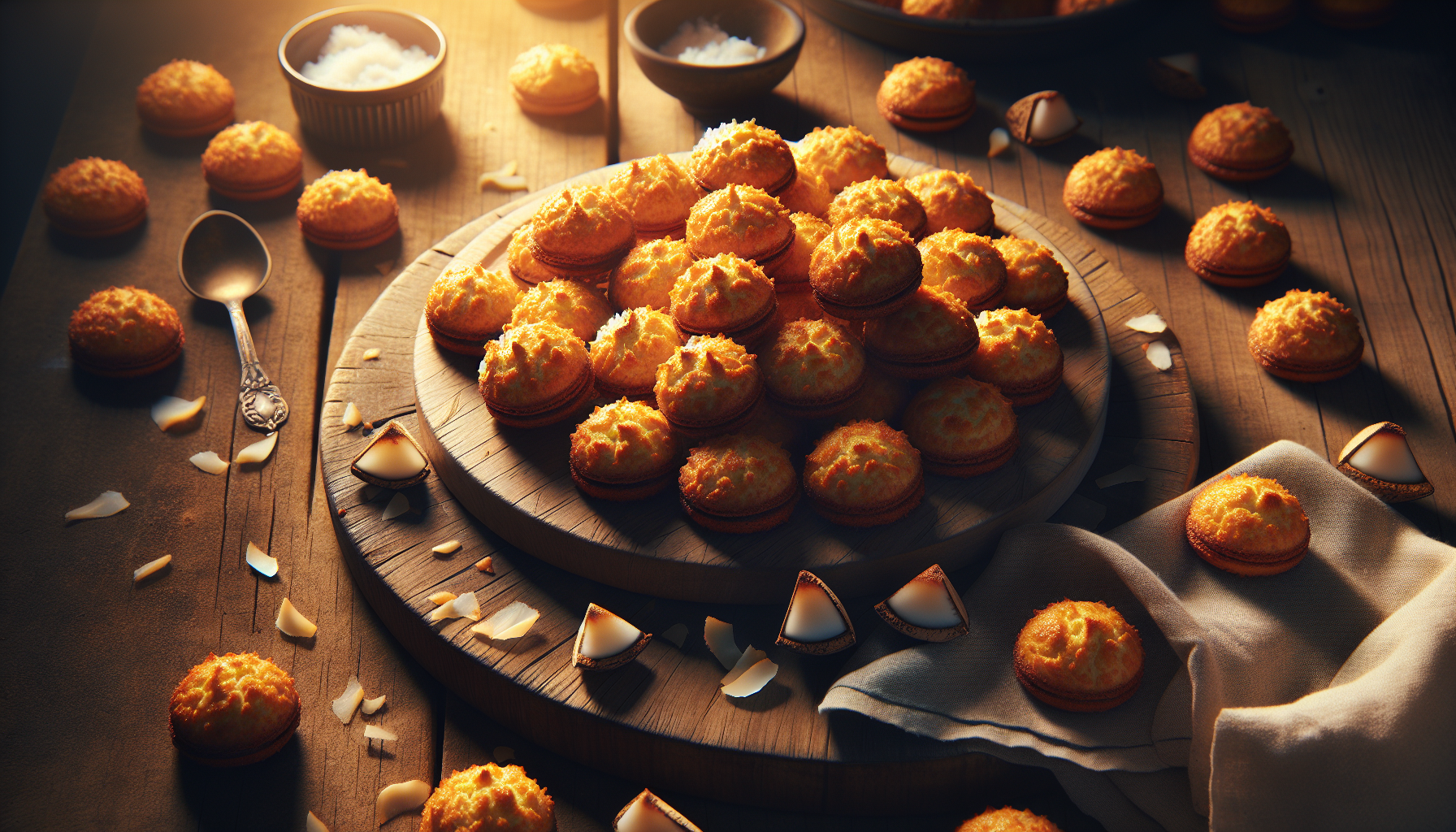 Macarons à la Noix de Coco (Kasher pour Pessah)