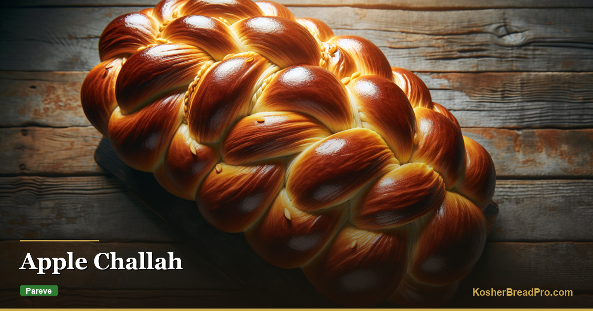 Challah aux pommes
