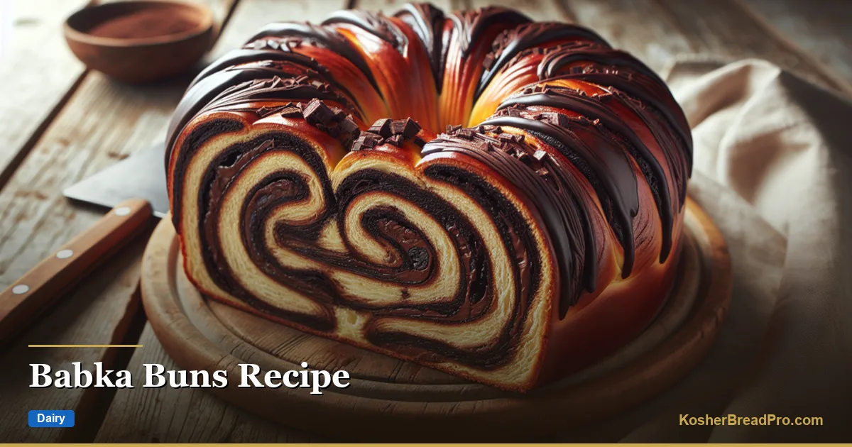 Receta de Bollitos de Babka — Rollos Individuales de Babka de Chocolate