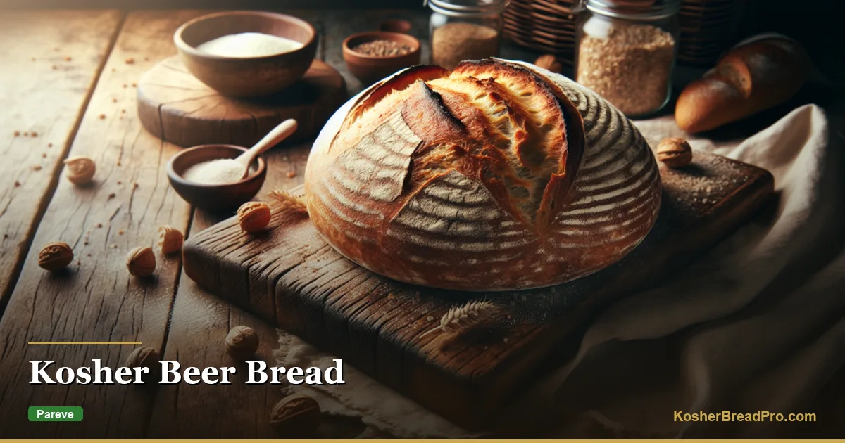 Pan de cerveza kosher