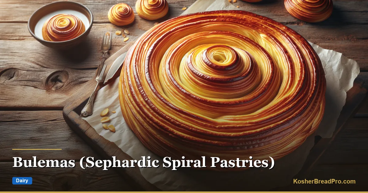 Bulemas (Pasteles Espirales Sefardíes)