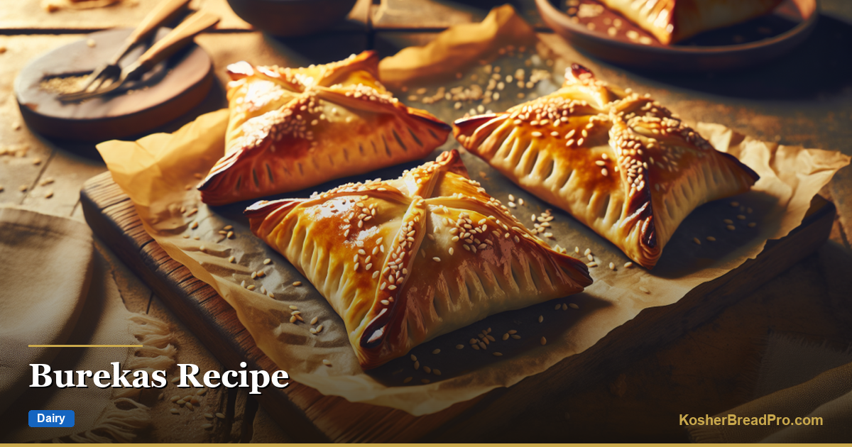 Recette de Burekas — Pâtisseries Séfarades Fourrées au Fromage