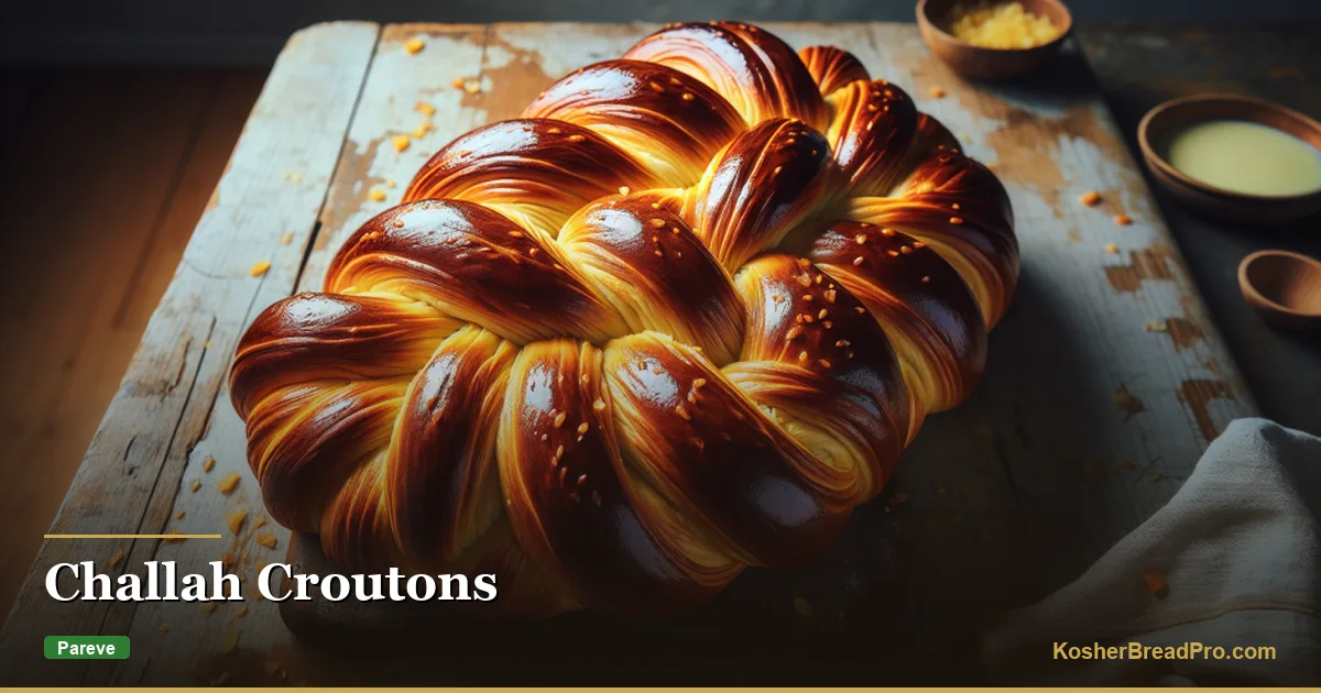 Crutones de Challah