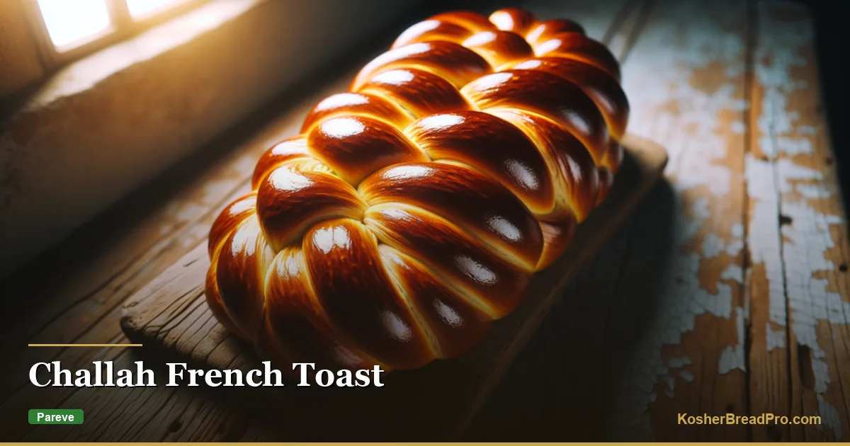 Tostadas Francesas de Challah