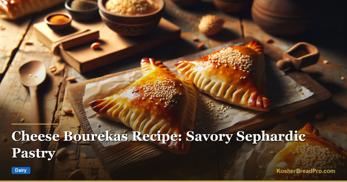 Receta de Bourekas de Queso: Pastel Sefardí Salado