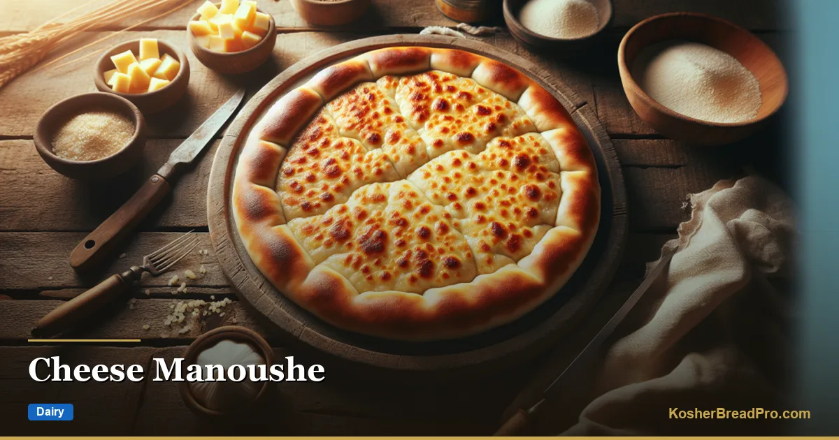 Cheese Manoushe