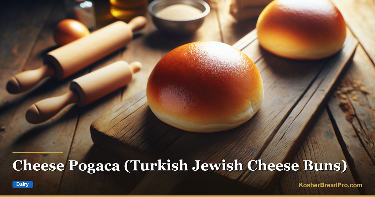 Pogaca au Fromage (Petits pains au fromage turcs juifs)