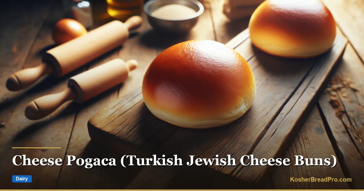 Pogaca de Queso (Bollos de Queso Judíos Turcos)