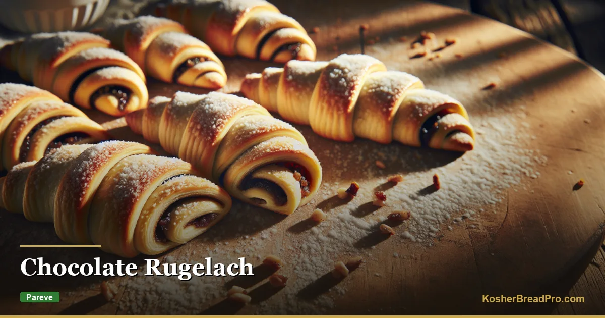 Rugelach de Chocolate