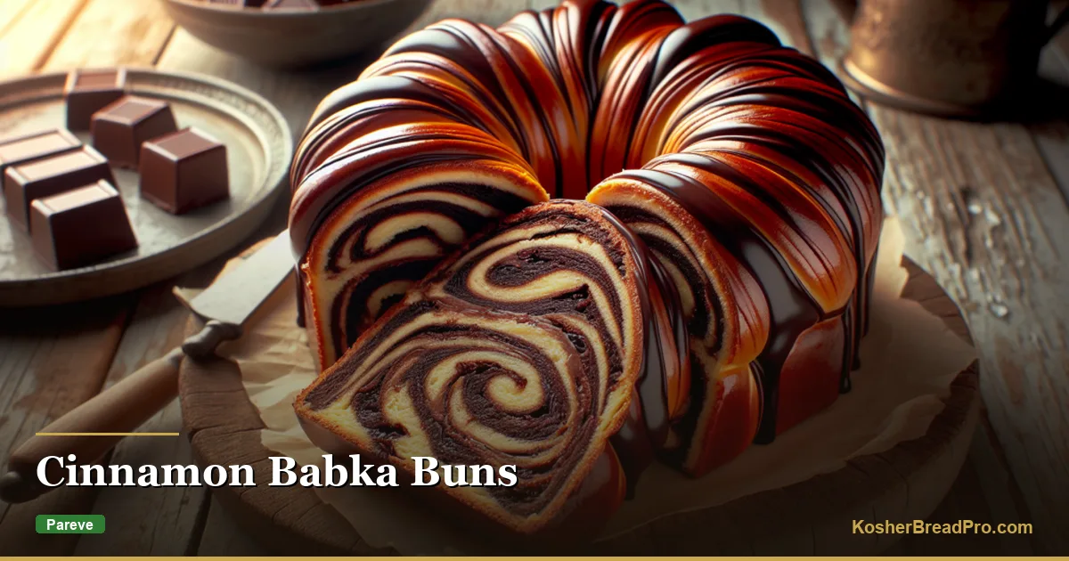 Bollitos de babka con canela