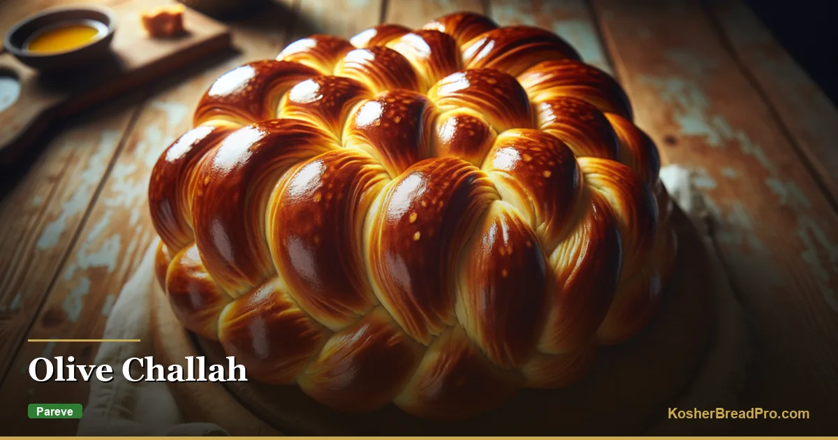 Challah con Aceitunas