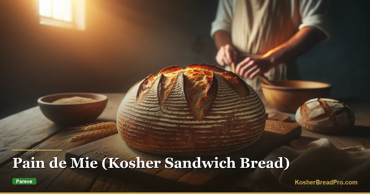 Pain de Mie (pan de sándwich kosher)