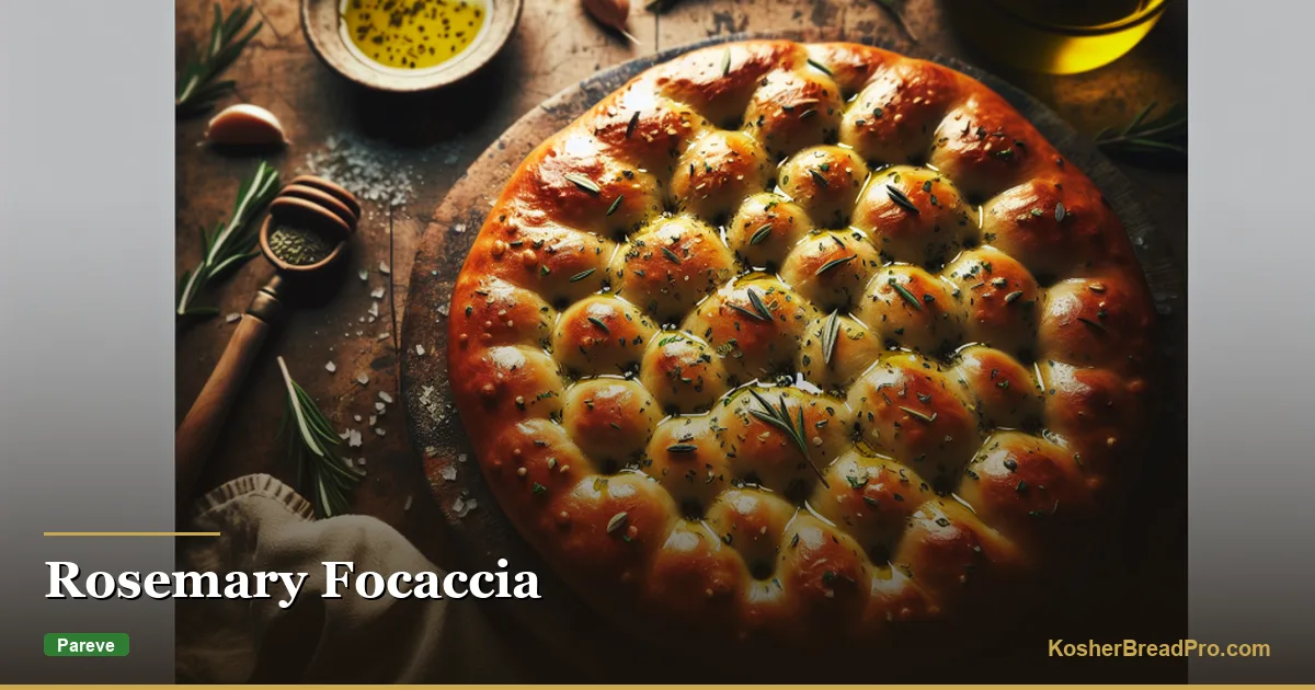 Focaccia de romero