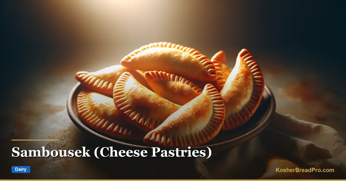 Sambousek (Pasteles de Queso)