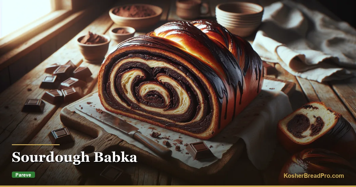 Babka de masa madre