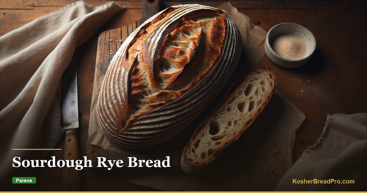 Pain de seigle au levain