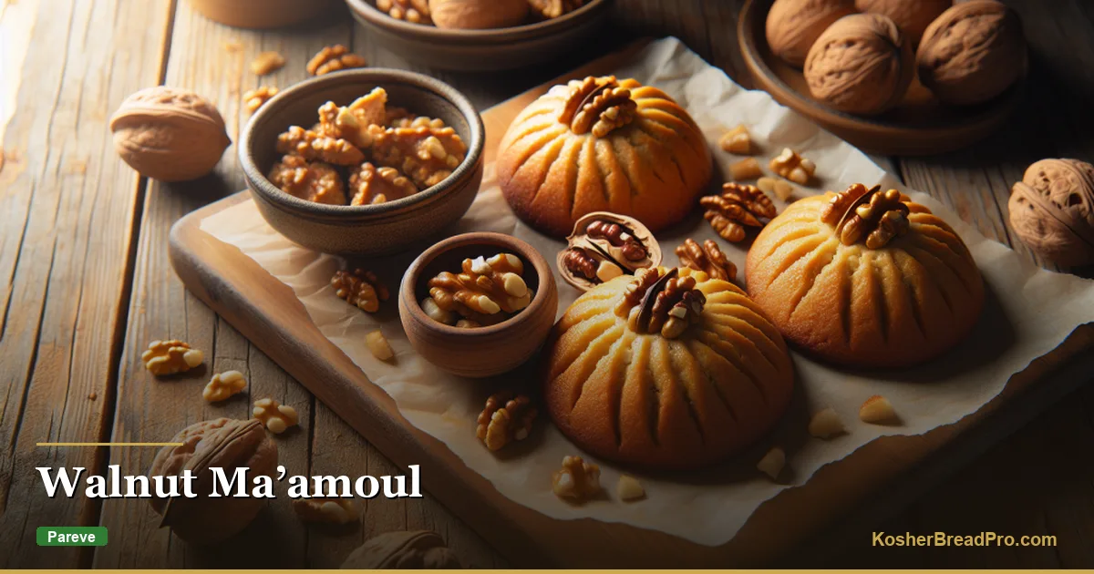 Ma'amoul de nuez