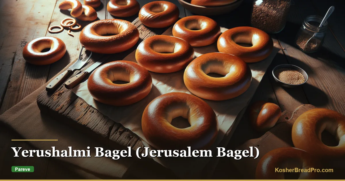 Bagel Yerushalmi (Bagel de Jerusalén)