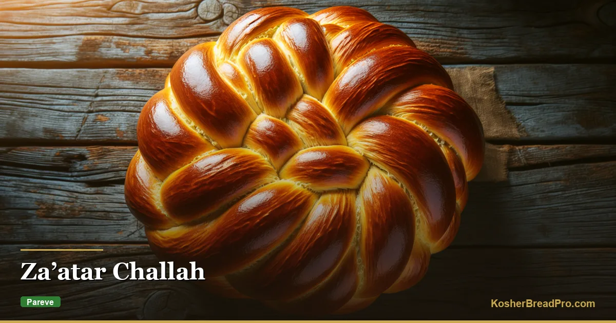 Challah de za'atar