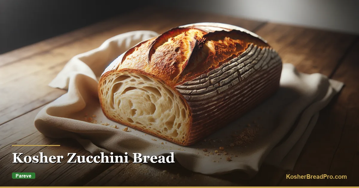 Pan de Zucchini Kosher