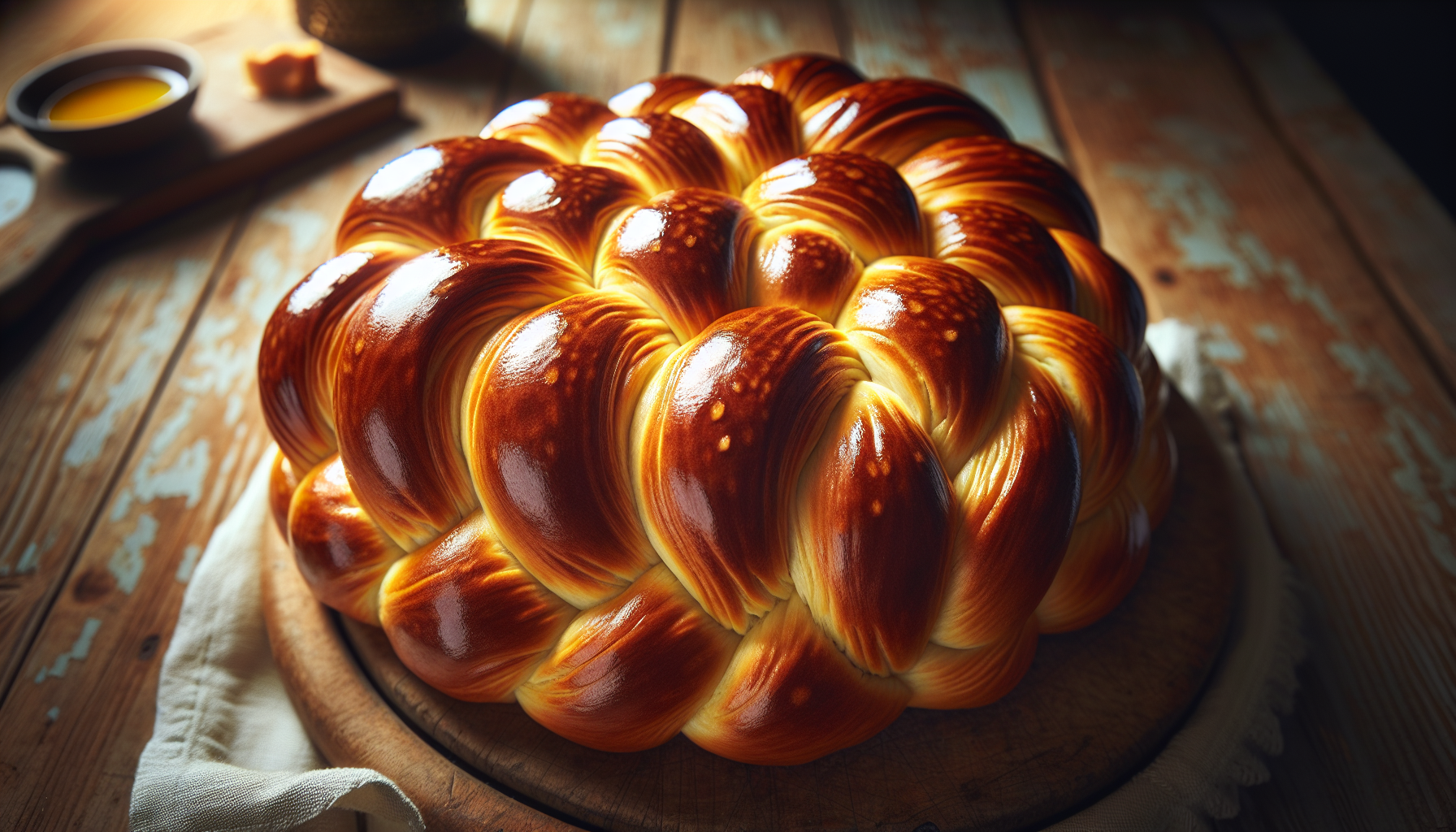 Challah aux olives