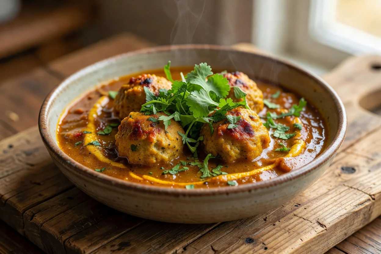 Curry de Kofta — Albóndigas al Curry