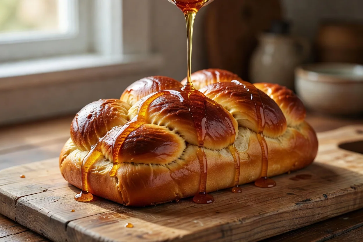 Receta de Jalá de Miel con Lácteos para Shavuot