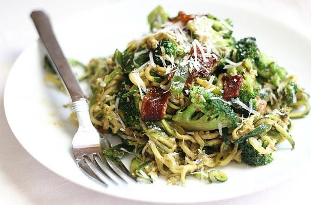 Pesto Zucchini “Spaghetti