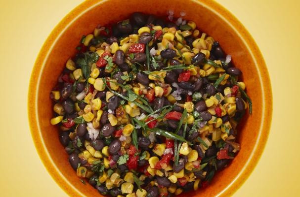 Spicy Roasted Corn & Black Bean Salad