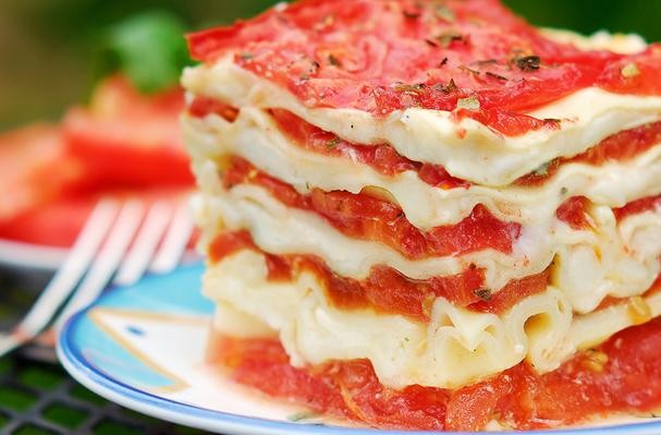 Totally Fresh Tomato Lasagna