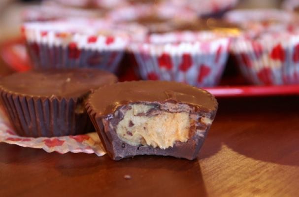 Home Made Ghirardelli Chocolate Peanut Butter Cups