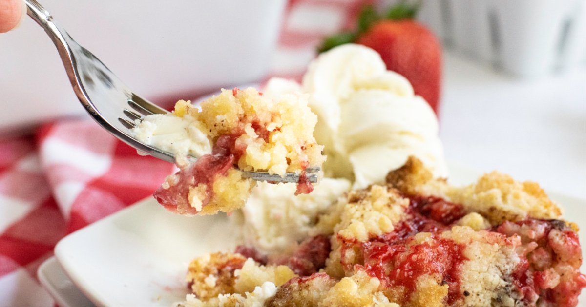 Strawberry Cobbler