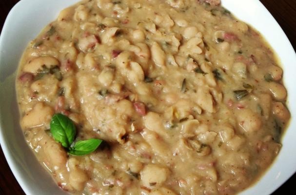 Creamy Cannellini Bean Side Dish