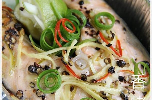 Baked Salmon With Lime
