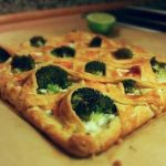 Creamy Broccoli and Smoked Salmon Pie