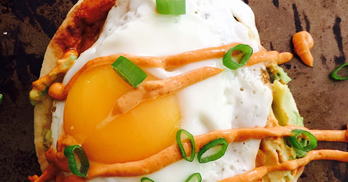 Chipotle Fried Egg Avocado Toast