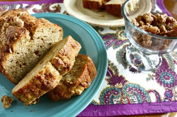 Sweet Pumpkin Beer Bread