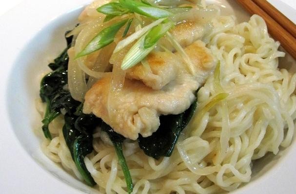 Lemon Chicken With Noodles