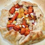 Roasted Root Vegetable Galette with Chèvre and Thyme