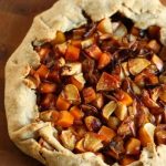 Roasted Apple and Butternut Galette With Mustard-Maple Glaze