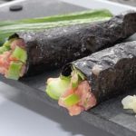 Rice-less Spicy Tuna Hand Rolls