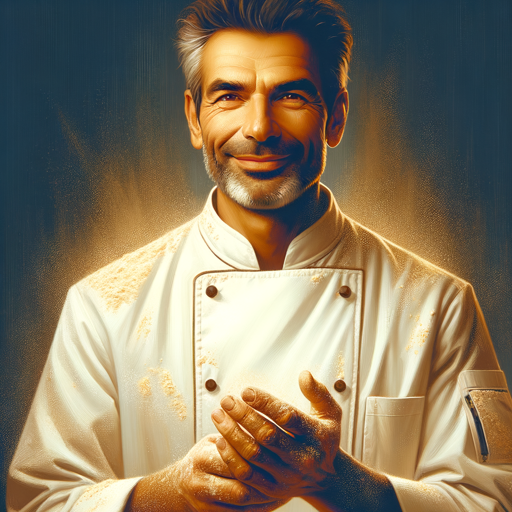 Chef Jean Pierre, master pastry chef at Kosher Bread Pro