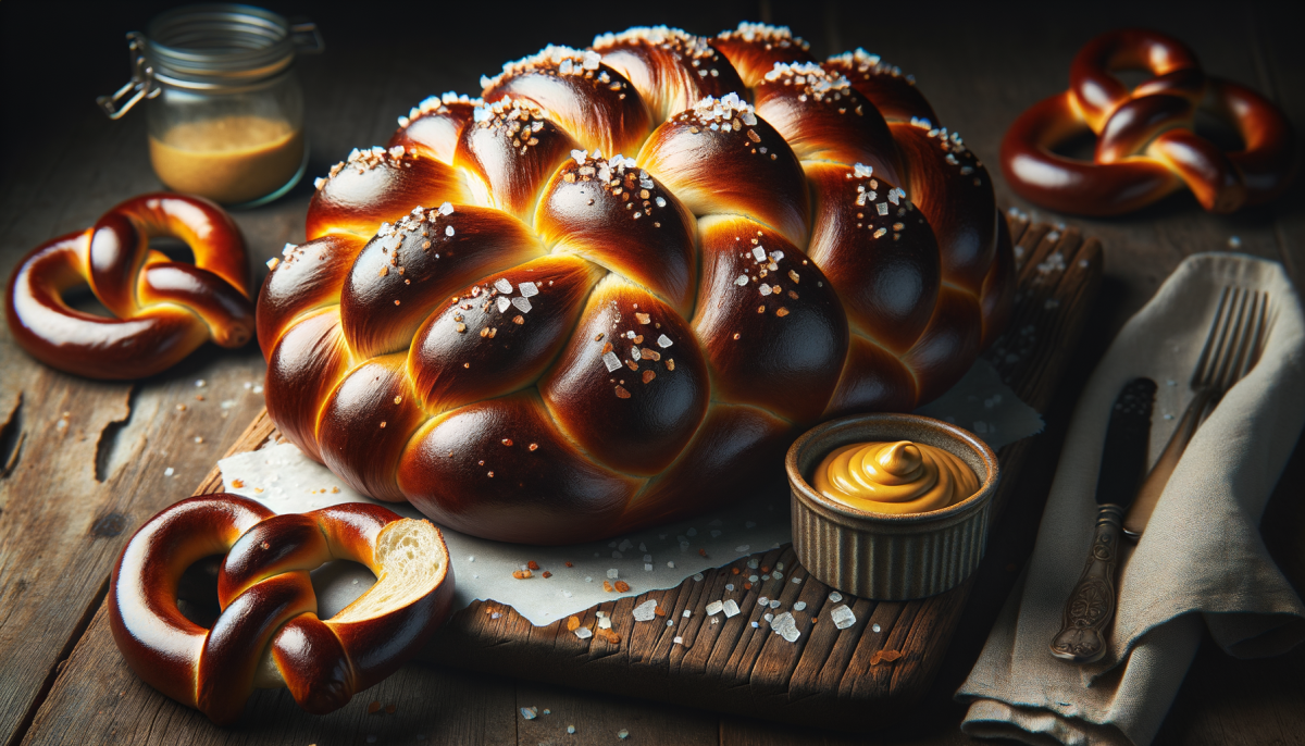 Pretzel Challah - KosherBreadPro.com