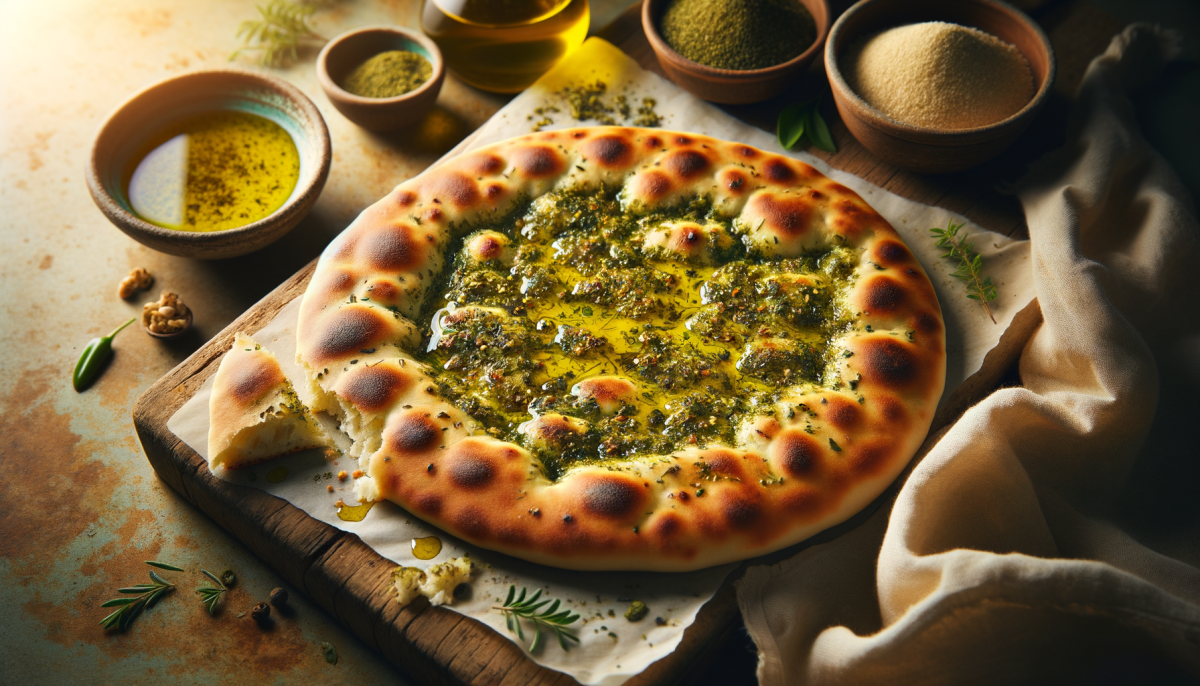 Zaatar Bread - KosherBreadPro.com